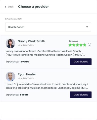 EVOLVD Choose a provider EVOLVD Choose a provider